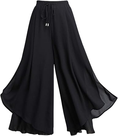 Pantalones De Gasa Anchos Top Sellers, UP TO 60% OFF | www.apmusicales.com