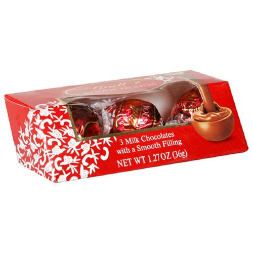 Lindt lindor Milk truffle trio indulgence pack 1.27oz (037466015835)