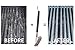 Home Supreme Products BBQ Grill Brush + Stainless Steel Fork, 18