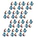 288 Piece Bulk Value Pack Set Nautical Party Favor Supplies Accessory Kit Pencils Stickers Erasers & Tattoos, Whale Crab Fish Seashells Sailboat Lighthouse Anchor Life Ring Buoy Ship Wheel Sailor Hat