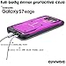 COVRWARE Galaxy S7 Edge [Aegis Series] + Full-Coverage Screen Protector, Heavy Duty Rugged Full-Body Armor Holster Case [Belt Swivel Clip][Kickstand] For Samsung Galaxy S7 Edge, Magenta