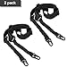 ACCMOR 2 Point Rifle Sling, 2 Pack Multi-Use Upgrade Version Two point Gun Sling with Length Adjuster for Hunting, Shooting