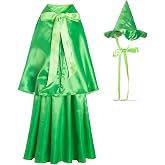 Ruikajia Womens Sleeping Beauty Fairy Godmother costume Family Fairy Godmother Costume Set Adults with hat dress