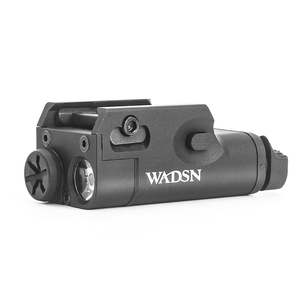QIRUIMY XC1 Compact Light,Flashlight Constant-on/Momentary-on Torch (Black)