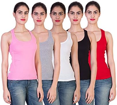 Vansh Online Shop Women's Cotton Camisole Combo Pack