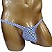 Mens G-string Thongs Bulge Pouch T-back Underwear Stripes