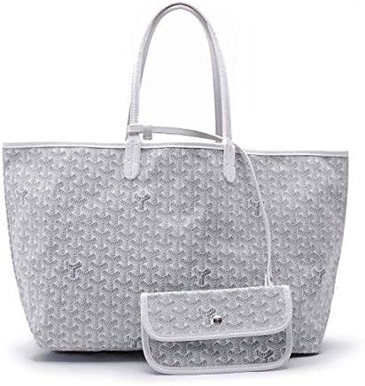 Rosvin Lady Shoulder Bag 2 Piece Tote Bag Pu Leather Handbag Purse Bags Set(C3)