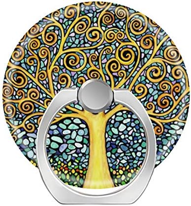 Cell Phone Ring Holder Cellphone Finger Stand,360 Degree Rotation Work for Smartphone -My Tree of Life