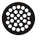 Oil Rubbed Bronze Round Shower Grate Drain 4 1/4-in. Replacement Cover
