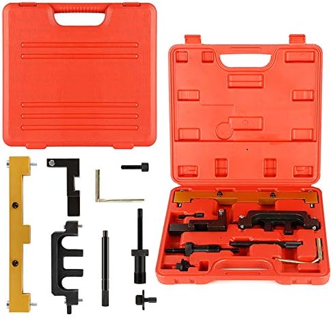 Turefans Engine Timing Chain Camshafts Crankshaft Locking Setting Tool Kit for BMW N40 N45 N45T E46 E81 E87 E90 B16 B16A AC