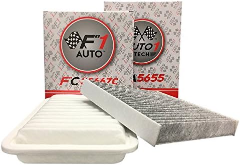 F1AUTO FA5655+FC35667C ENGINE & CARBON CABIN AIR FILTER