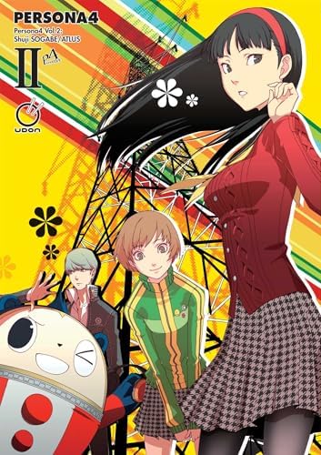 Persona 4 Volume 1 cover - ilustrasi karakter utama