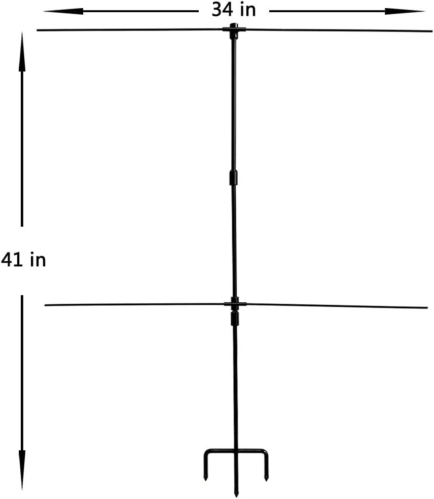 Highwild Adjustable Steel Paper Target Stand with 8 Clips : Sports & Outdoors