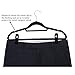 Corodo Velvet Hangers With 20 Black Pants Clips, Strong Finger Clips Perfect for Thin Hangers