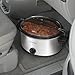 Hamilton Beach 040094922383 33262A Stay or Go Slow Cooker, 6-Quart, Metallic