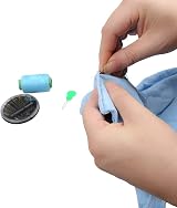 Gunwon 10pcs Needle Threader Gourd Shaped Easy to Insert Random Color view 4