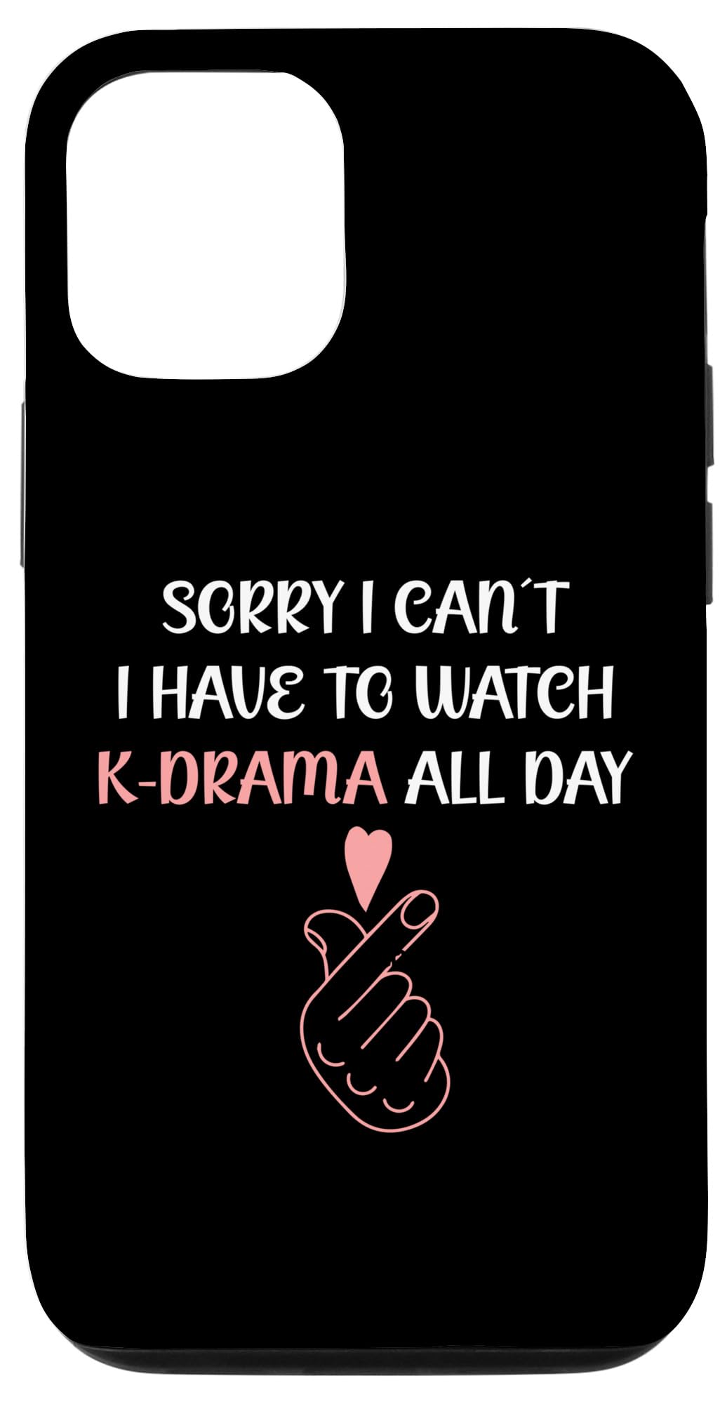 iPhone 12/12 Pro Korean Culture Telenovela K-Drama Watch Kdrama Watching Case