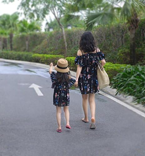&zhou Family Clothes Mother Daughter Dress Beach vacation long dress