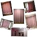 SerachI Pink Girls Blackout Curtains Double Layer Curtain, Kids Darkening Curtains Flower Embroidered Voile Mix Match Blackout Window Treatment Grommet Drapes for Girls Bedroom 1 Panel 52 x 84