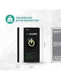 Batería de repuesto para Samsung Galaxy Note 4, S5, J3 y J5