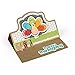 Sizzix 661571 Framelits Die Set with Stamps, Thanksgiving Turkey by Stephanie Barnard, Pack of 10 (9 dies, 8 stamps)
