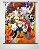 Wall Scroll Poster Fabric Painting For Anime Naruto Key Characters 583 L