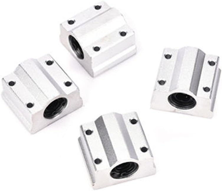 Winwill® 4Pcs SC8UU SCS10UU SCS12UU Linear Motion Ball Bearing Slide Bushing Linear Shaft for CNC