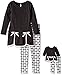 Dollie & Me Girls' Knit Mini Dress and Heart Print Legging