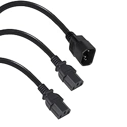 wininks C14 to 2 X C13 Y Splitter Power Cord, 6FT