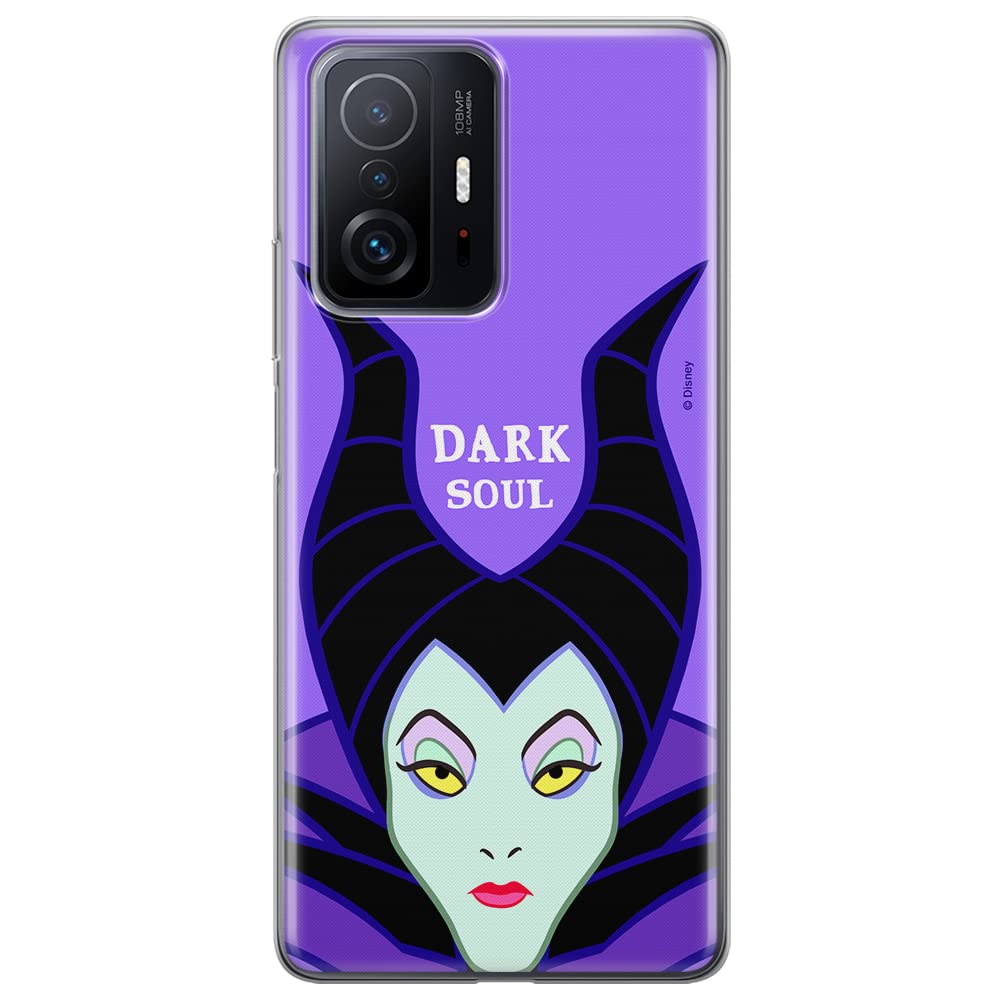 ERT GROUP mobile phone case for Xiaomi 11T 5G / 11T PRO 5G original and officially Licensed Disney pattern Maleficent 001 optimally adapted to the shape of the mobile phone, case made of TPU