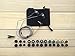 VSONIC GR02 Bass Silver Cord Earphones Earbuds Ear Canel IEM for MP3, iPhones, iPods and iPads - Black