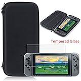 YZtree Nintendo Switch Carrying Case, YZtree Nintendo Switch Carrying Game Traveler Deluxe Travel Case with Screen Protector and soft card for Nintendo Switch 2017