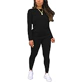 Nimsruc Two Piece Outfits For Women Casual Jogging Suit Sweatsuits Sets