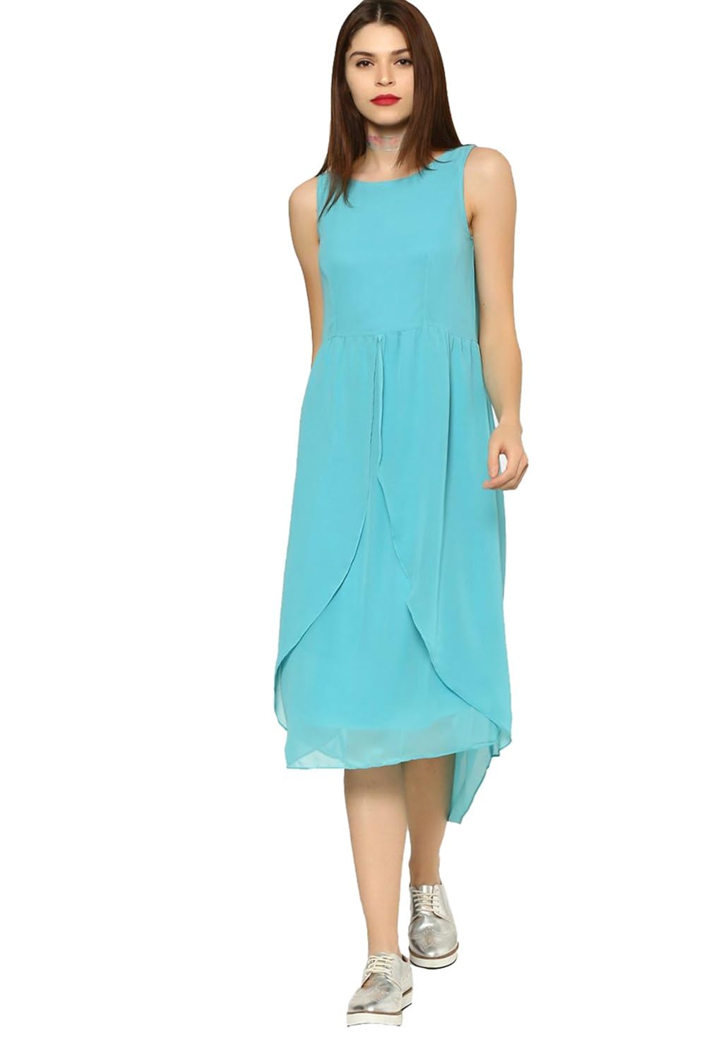 abof women's a-line midi dress