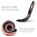 Feetmat Men's Soft Pain Relief Anti-Fatigue Shock Absorption Orthotic Shoe Insoles/inserts，Sizes 8-12