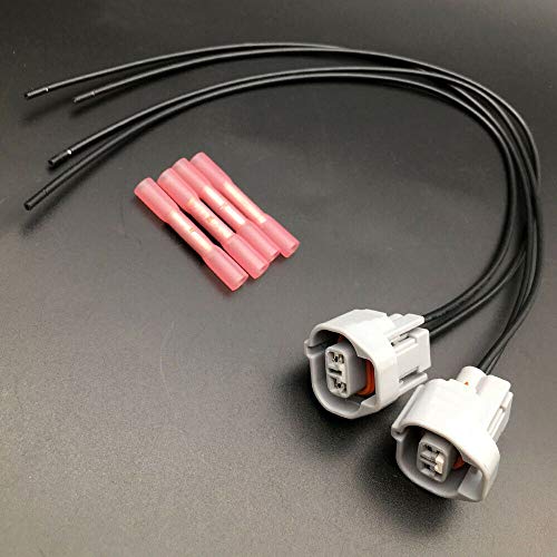 image for ALLMOST Pack of 2 Side Marker Light Pigtail Connector Harness For Toyo