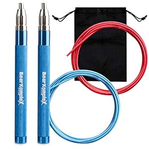 Bear KompleX HUMMER speed jump touw is geweldig voor Crossfit, Double unders, boksen, fitness en conditioning…