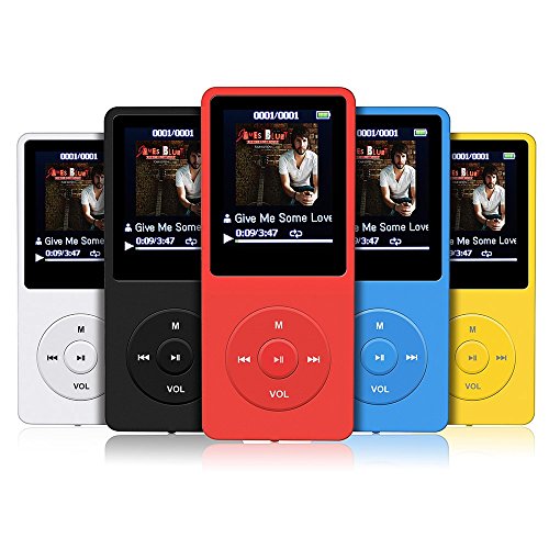 Reproductor de MP3 8 GB pantalla de 1,8