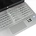 VFENG Premium Keyboard Cover Skin for 2018 2019 2020+ 14 Inch HP Pavilion x360 14M Series Laptop, for 13.3 Inch HP Envy 13t and HP Envy x360 Laptop 13z Keyboard Protector-Clear