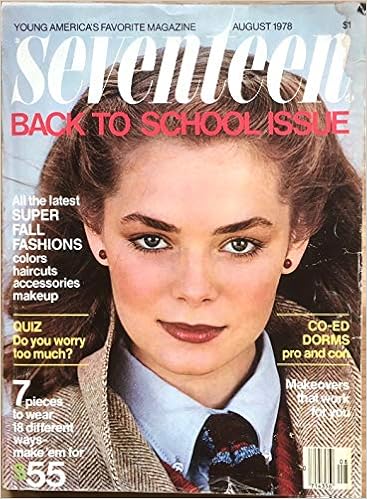 Seventeen Magazine August 1978 Back To School Issue Editorial Staff Ally Sheedy Amazon Com Books