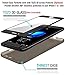 TOZO for iPhone 7 Case iPhone 8 Case PP 0.35mm World's est Protect Hard Case Semi Transparent Light Weight 4.7 inch. Matte Mocha Black