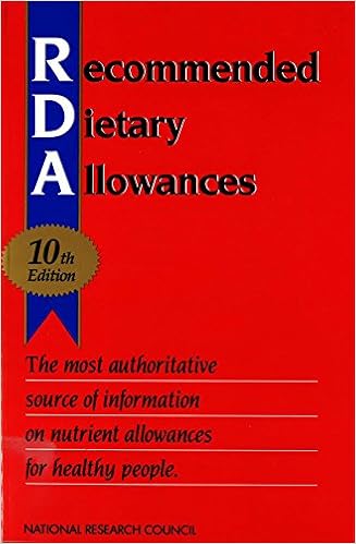 Buy Recommended Dietary Allowances 10th Edition Dietary Reference Intakes Book Online At Low Prices In India Recommended Dietary Allowances 10th Edition Dietary Reference Intakes Reviews Ratings Amazon In