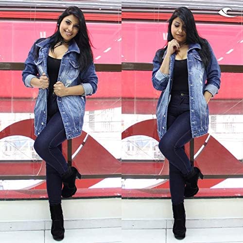 max jaqueta jeans feminina