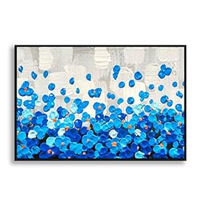 Framed Canvas Wall Art for Living Room, Bedroom Abstract Impression Canvas Prints for Home Decoration Ready to Hanging - 16x24 inches