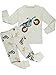 Babypajama Car Little Boys' 2 Piece Pajama Sets Kid Sleepwear 100% Cotton