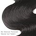 B-fashion Brazilian Body Wave 4 Bundles 10A Unprocessed Brazilian Virgin Hair 4 Bundles Remy Human Hair Extensions Natural Color Mink Hair Bundles, 20/22/24/26 inch
