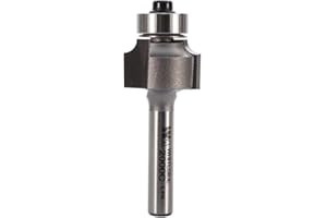 Whiteside Router Bits 2000C Round Over Bit with 1/8-Inch Radius, 3/4-Inch Large Diameter and 1/2-Inch Cutting Length