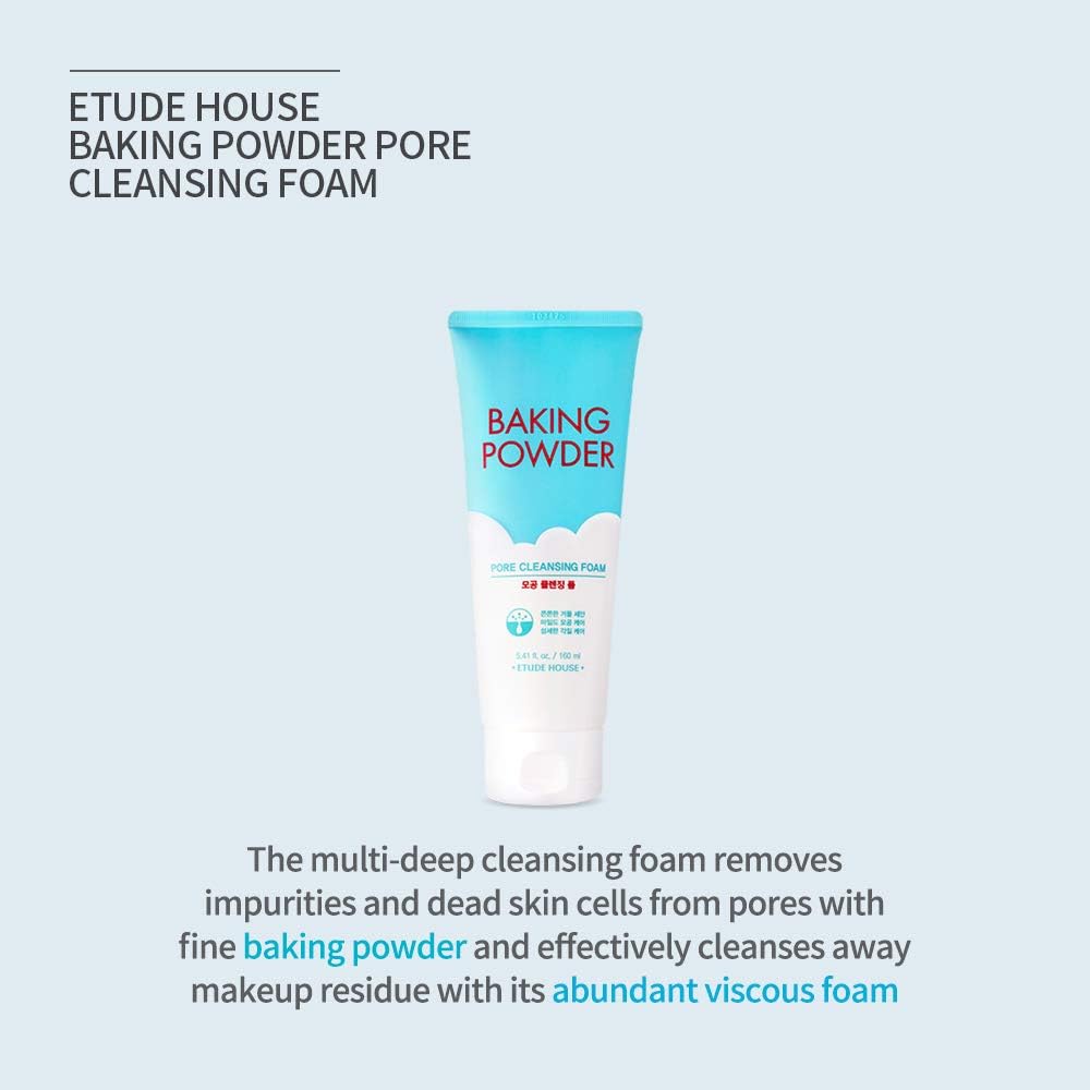 etude house baking powder pore cleansing foam ph level