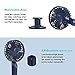 Mini Handheld Fan, MECO Portable Operated Fan Desktop Fan Outdoor Electric Fan with Phone Holder Aromatherapy Design 3 Speeds for Home Office Outdoors Travel-Newest 2018