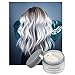 Vakker Mofajiang Hair Wax Color Styling Cream Mud, Natural Hairstyle Dye Pomade, Party Cosplay, White